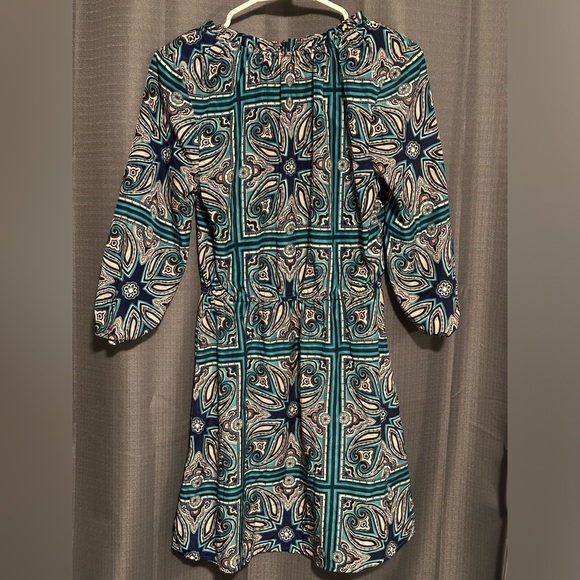 Charlotte Russell Geometric Patterned Dress - Picture 3 of 4